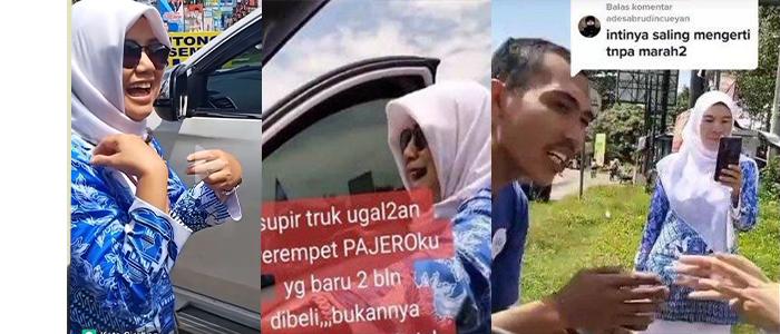 VIRAL-Emak-emak-Tajir-Pajero-Baru-2-Bulan-Diserempet-Truk-Ugal-ugalan-Tetap-Senyum.jpg