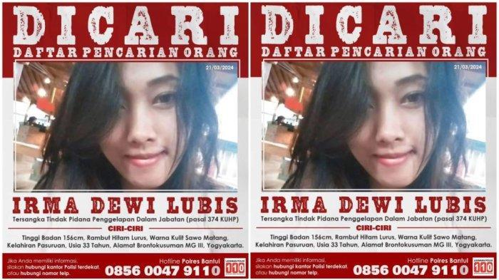 VIRAL-Sosok-Irma-Dewi-Lubis-Wanita-Cantik-Jadi-DPO-Polres-Bantul-Kasusnya-Penggelapan-Jabatan.jpg