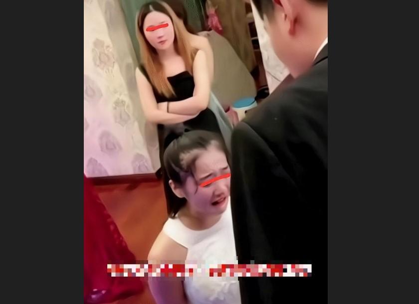 Nekat Datangi Pernikahan Mantan Pacar Pakai Gaun Pengantin, Wanita ini Menangis Minta Balikan - Tribun-medan.com