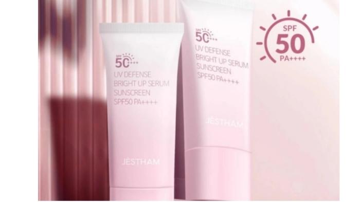 JESTHAM UV Defense Bright Up Serum Sunscreen SPF50 PA++++, Lindungi dan ...