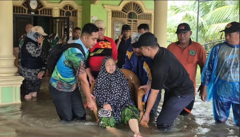 Ratusan Rumah Terendam Banjir di Batubara