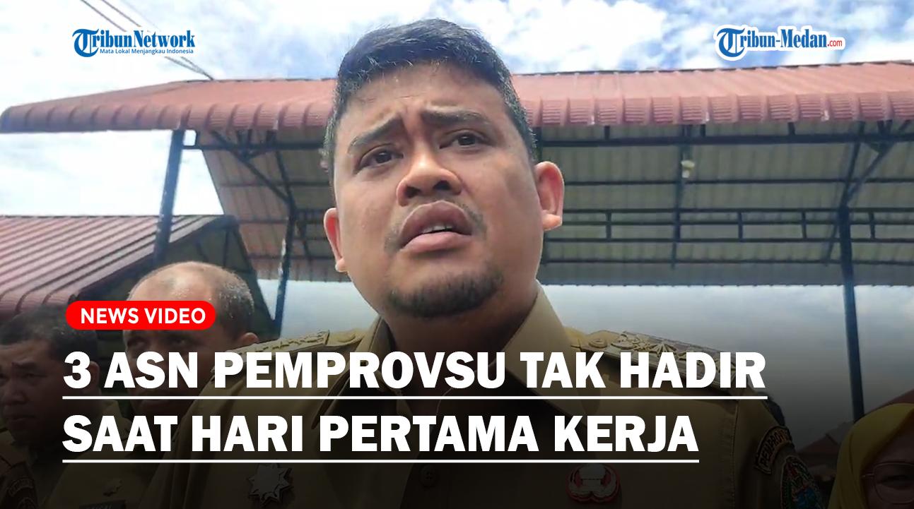 Gubsu: Beri Surat Peringatan, 3 ASN Pemprov Sumut Tak Hadir saat Hari Pertama Kerja Pasca Idul Fitri