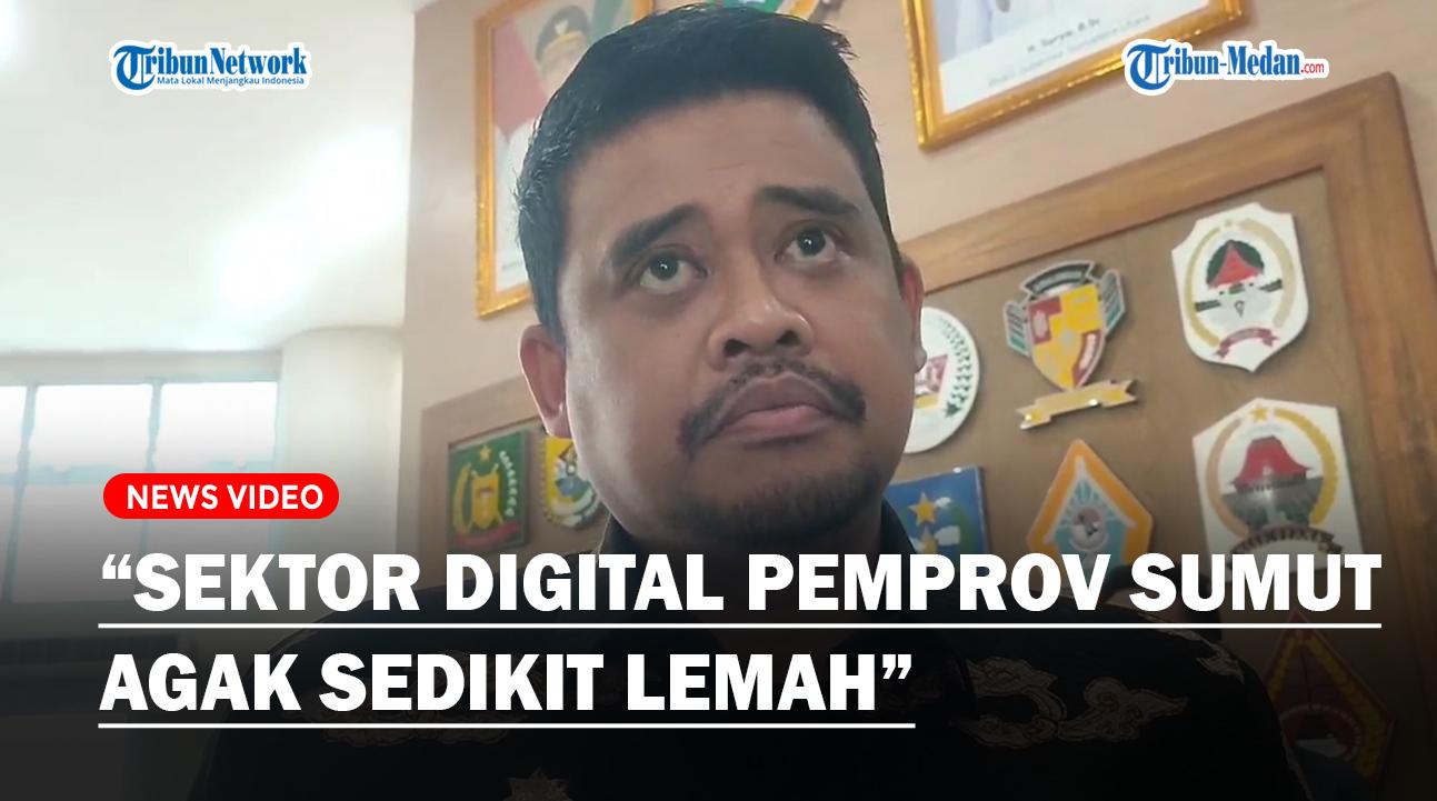 Bobby Nasution: Sektor Digital Pemprov Sumut Agak Sedikit Lemah, Website Diskop UKM Sumut Diretas