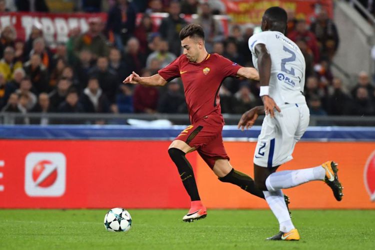 Hasil Liga Eropa AS Roma vs Midtjylland 2-1, Stephan El Shaarawy Sumbang Gol