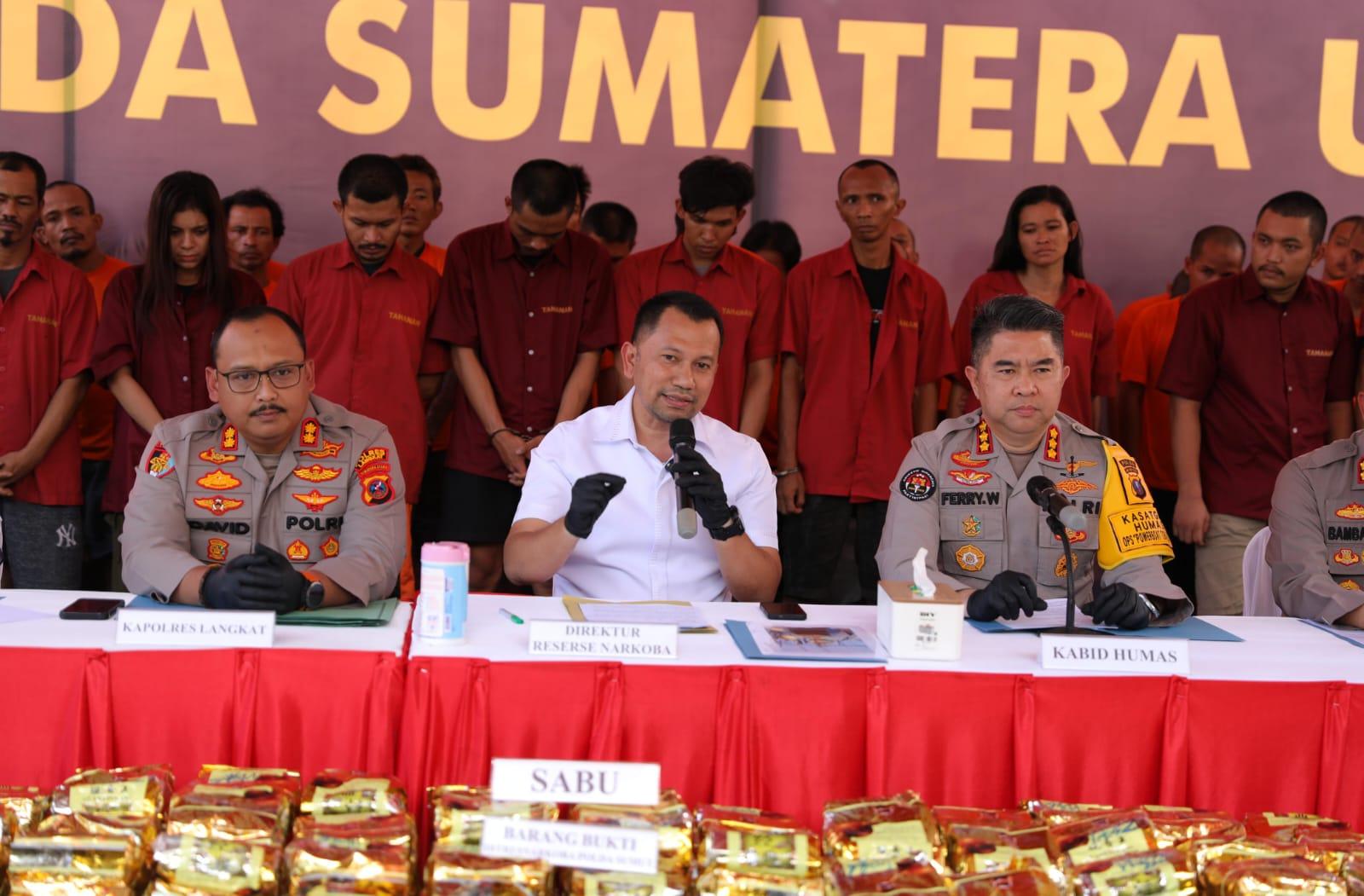 Gagalkan 190 Kg Sabu, Ditresnarkoba Polda Sumut Ungkap Eksploitasi Anak dan Pola Modif Kapal Nelayan