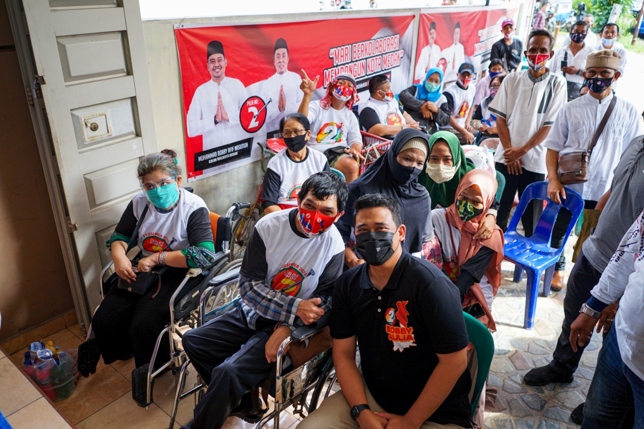 Bobby Nasution Jamin Fasilitas Umum di Kota Medan Bakal Mudahkan Penyandang Disabilitas