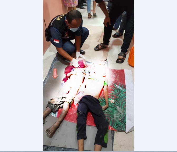 Begini Kondisi Kedua Jasad Bocah yang Ditemukan Tewas di Dalam Parit di Brigjen Katamso Medan