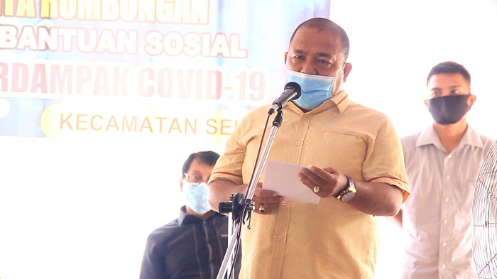 Peduli Rumah Ibadah, Pemkab Langkat Salurkan Bansos Rp 660 Juta ke 44 Masjid