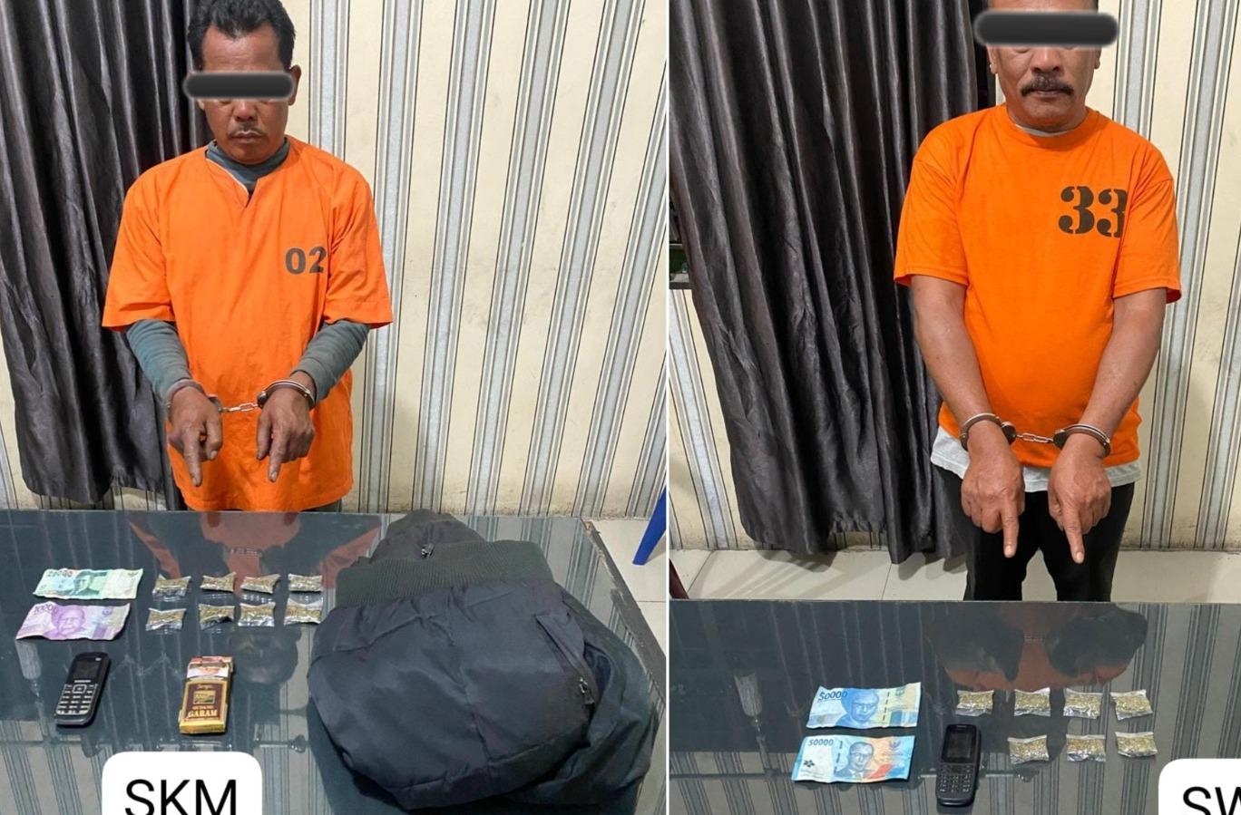 Satnarkoba Polres Tanah Karo Ungkap Kasus Edar Gelap Narkotika Jenis Ganja di Berastagi