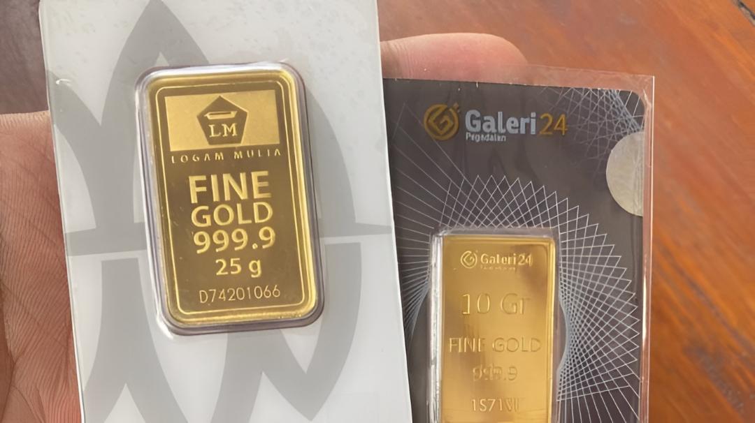 Harga Emas Antam 10 Juli 2026 Menguat di Akhir Pekan, Buyback Ikut Terkerek - Tribun-medan.com