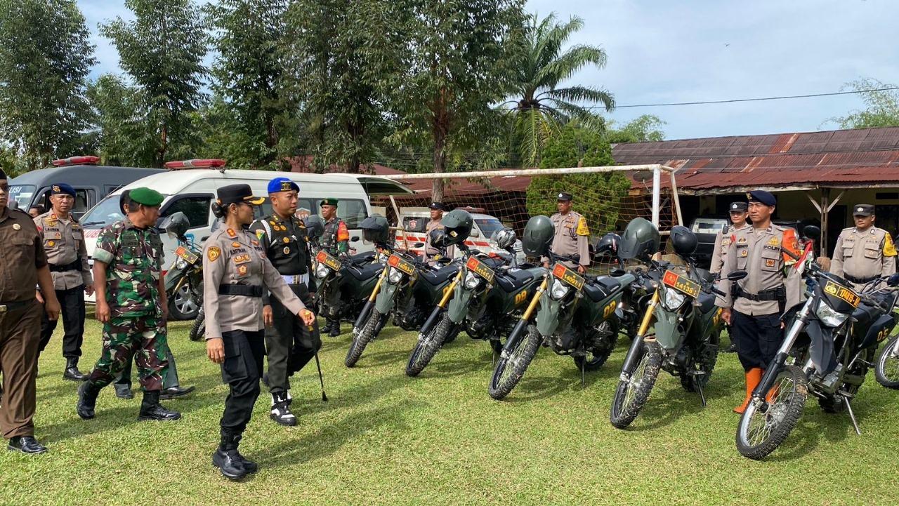Kapolres Pematangsiantar Pimpin Apel Gabungan, Tegaskan Kesiapsiagaan Hadapi Bencana Musim Hujan