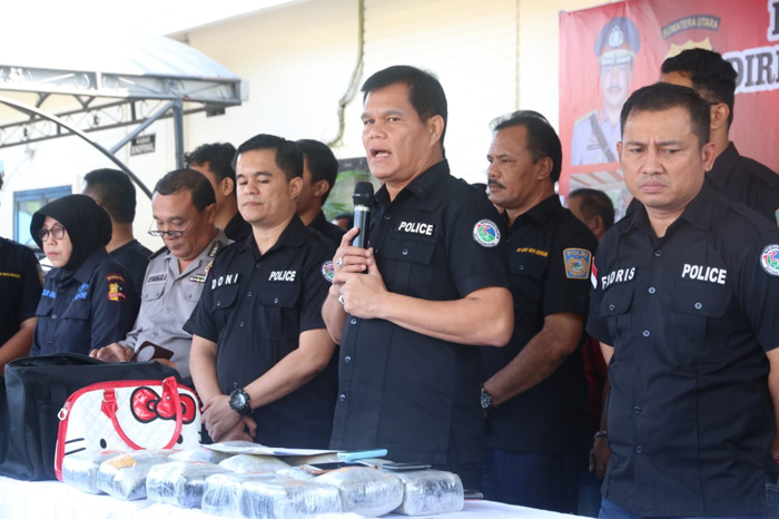 Polda Sumut Selamatkan 170 Ribu Anak Bangsa setelah Gagalkan Peredaran 17 Kg Sabusabu