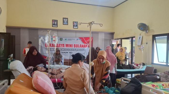 NASIB 110 Siswa di Purworejo Keracunan MBG, Muntah-Muntah dan Diare, Dilarikan ke RS dan Puskesmas