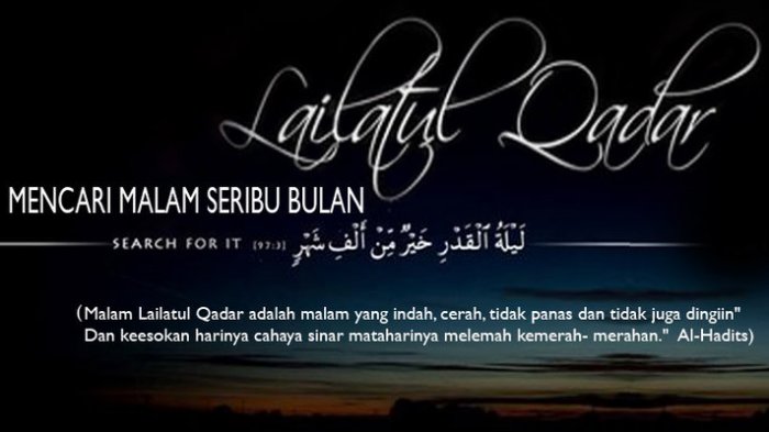 Termasukkah Anda? Ini Tanda-tanda Orang yang Mendapatkan Lailatul Qadar