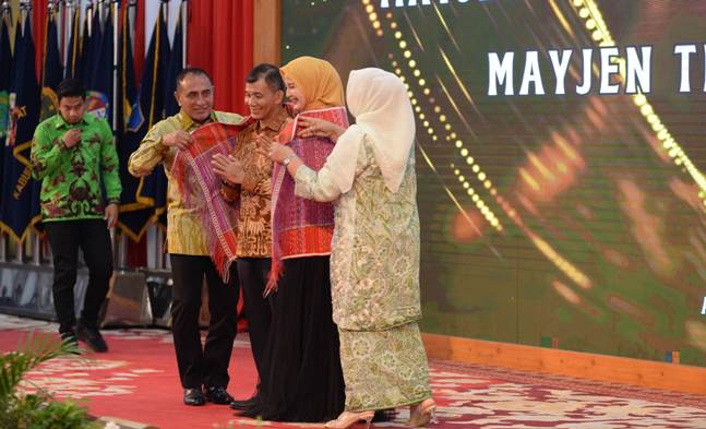 Lepas Sambut Pangdam I/BB, Gubernur Edy Rahmayadi Minta Kerja Sama Terus Berlanjut