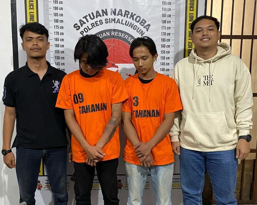 Dalam Sehari, Sat Narkoba Polres Simalungun Ungkap Peredaran Narkoba di Dua Lokasi Berbeda