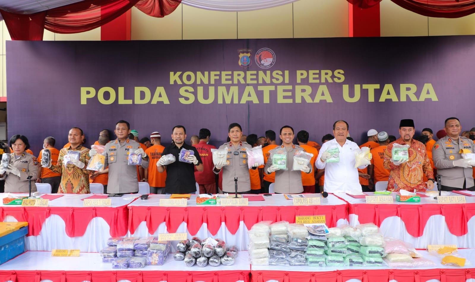 160 Kg Sabu dan Ribuan Ekstasi Disita, Polda Sumut Ungkap Modus Baru Peredaran Narkoba Lewat Vape