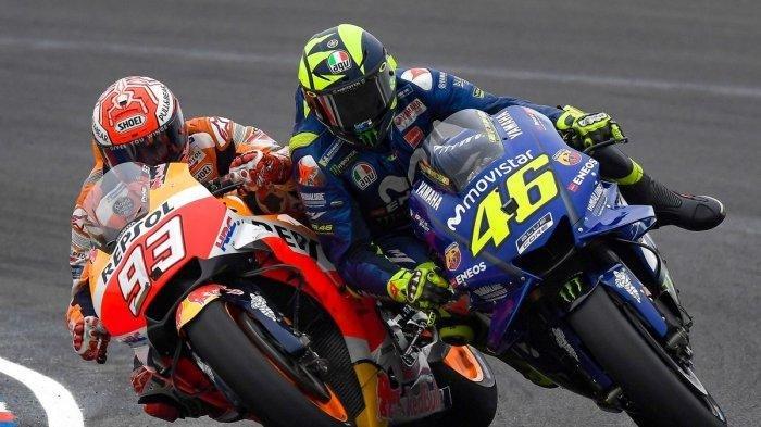 Marquez Start Nomor 1 dan Rossi Posisi 10, Ini Daftar Pole dan Link Live Streaming MotoGP Austria