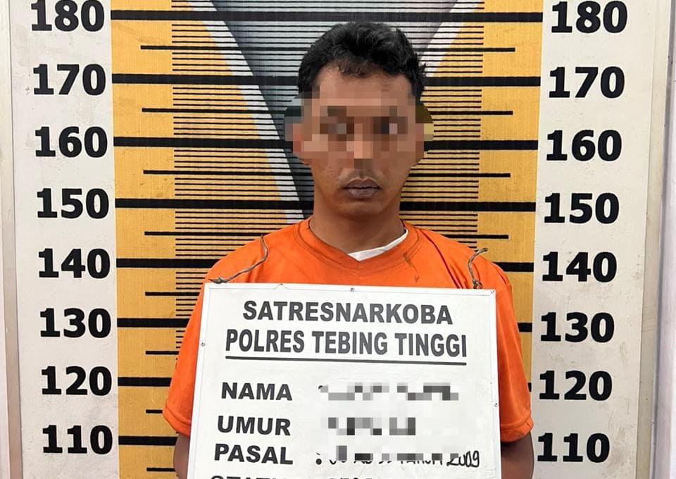 Polres Tebingtinggi Ungkap Kasus Tindak Pidana Narkotika Jenis Sabu di Dolok Merawan