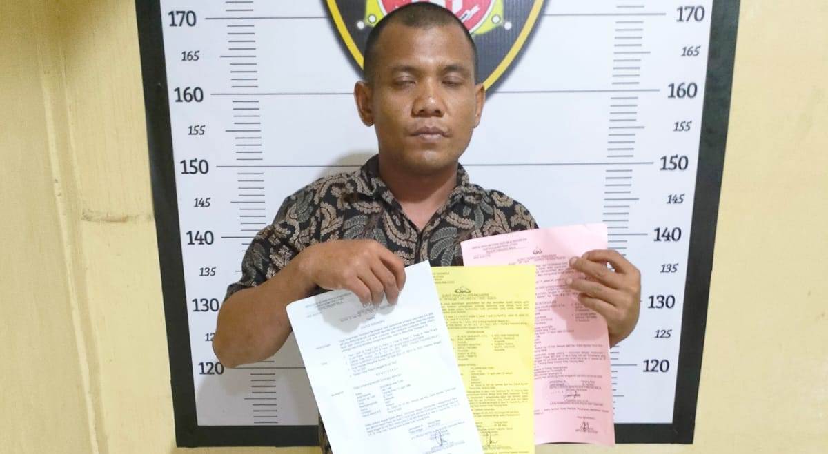 Seorang Nelayan yang Nyambi Jadi Pencuri Motor Akhirnya Diringkus Setelah Meresahkan Warga