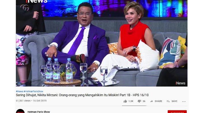 Respons Menohok Hotman Paris tatkala Nikita Mirzani Keceplosan soal Artis Bekas Mangkok