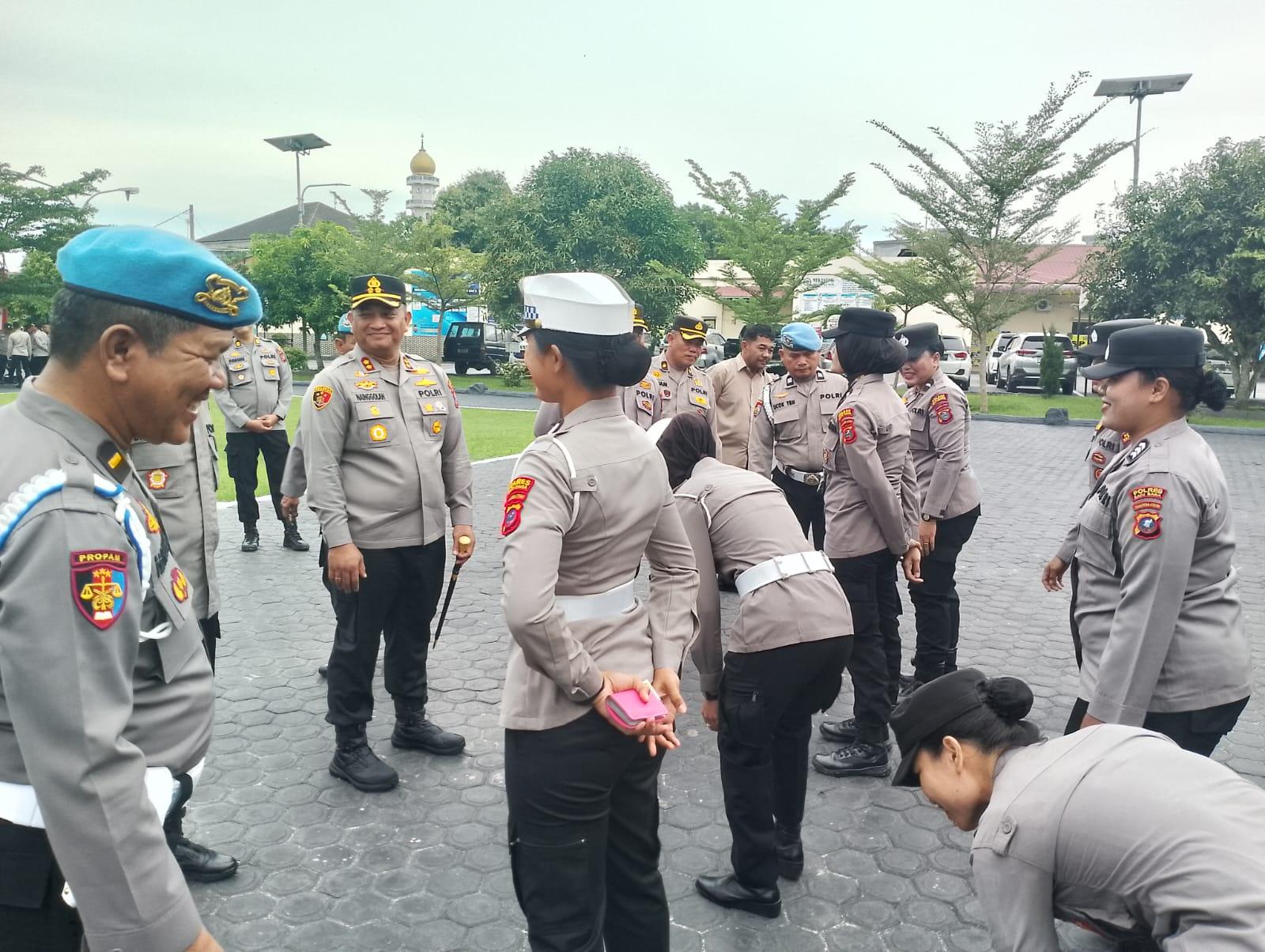 Polres Batubara Gelar Pekan Gaktibplin, Periksa Kedisiplinan Personel