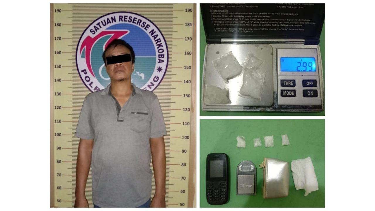 RSS Ditangkap Narkoba Polres Tapteng di Depan Pintu Kamarnya