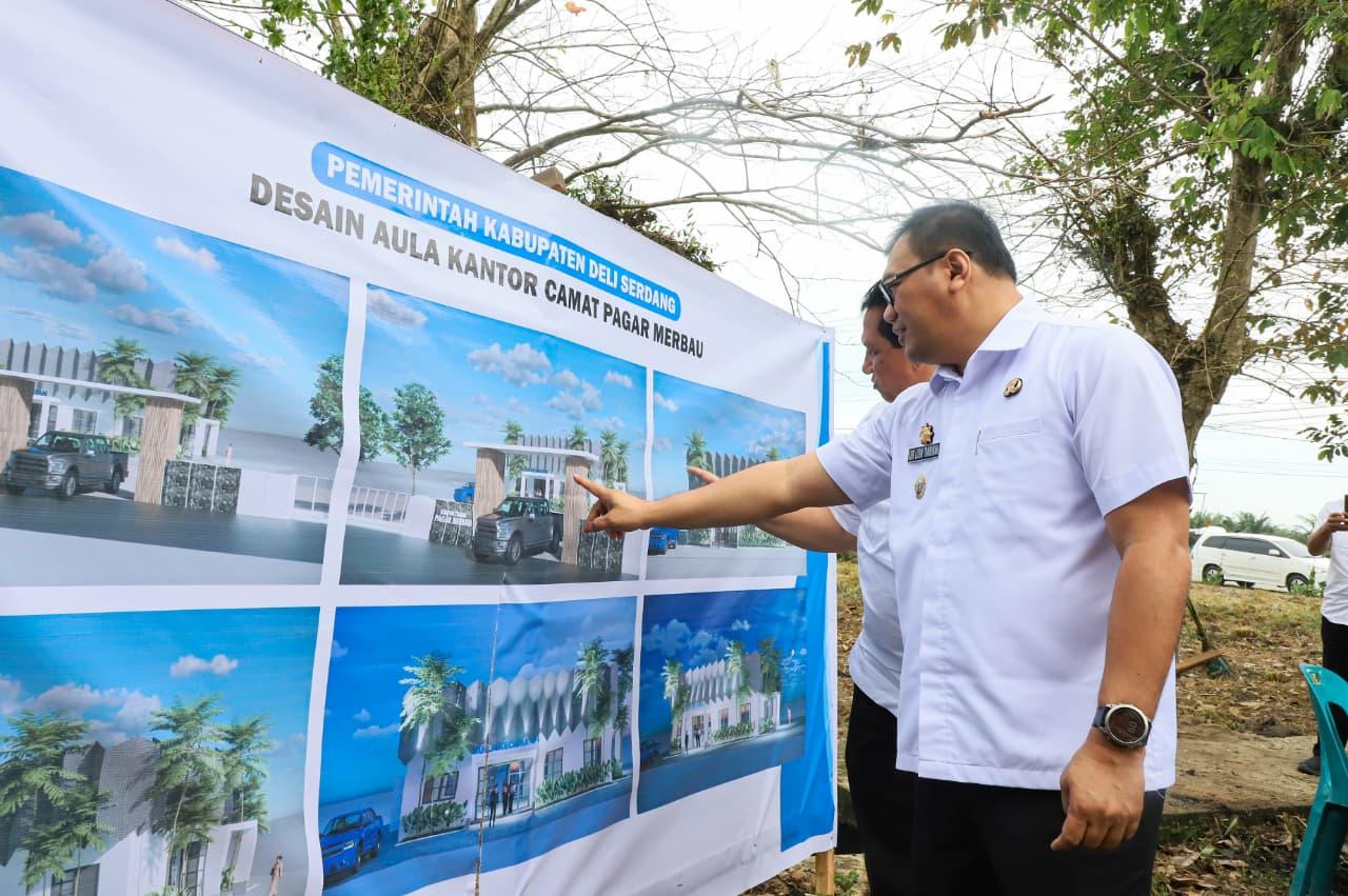 Demi Tingkatkan Pelayanan Publik, Pemkab Deliserdang Genjot Pembangunan Infrastruktur