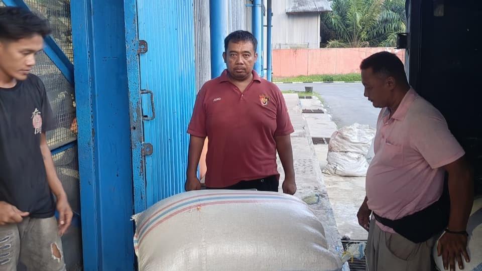 Polres Batubara Serahkan 6.783 Ton Jagung ke Bulog Asahan, Kuartal I 2026 Capai 159.907 Ton