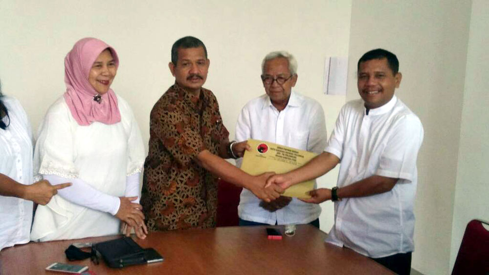 Ini Orang yang Pertama Mendaftar Sebagai Bakal Calon Gubernur Sumut ke PDI Perjuangan