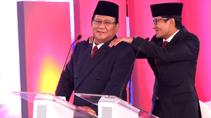 Akhirnya, Prabowo-Sandi Masuk Istana Juga