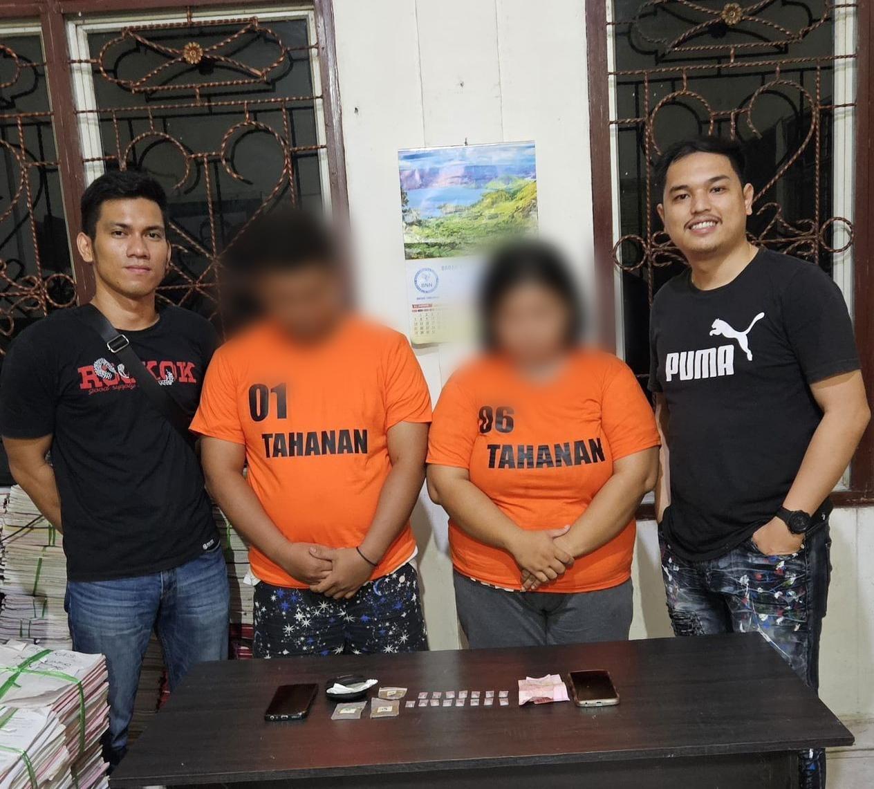 Grebek Kampung Narkoba di Huta Tiga Tanjungpasir, Polres Simalungun Tangkap Sepasang Bukan Pasutri