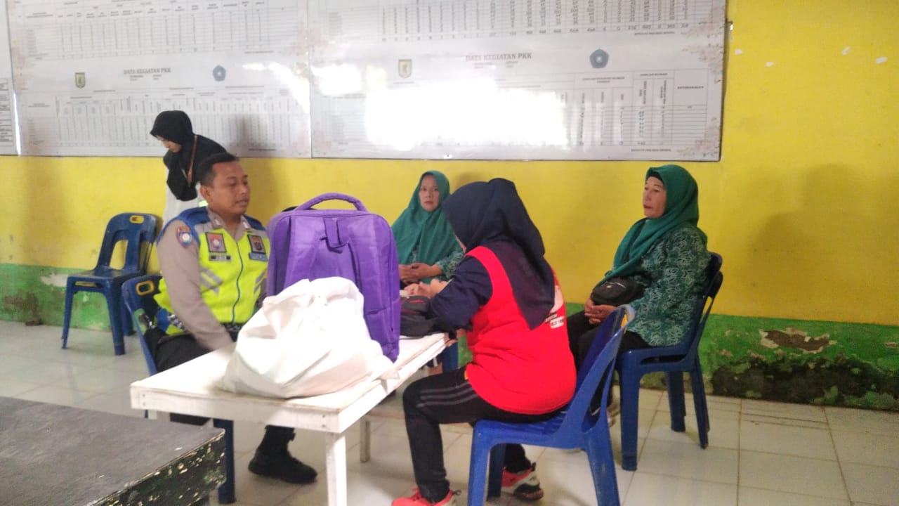 Antisipasi Stunting, Polsek Sipispis Koordinasi dengan Bidan Desa