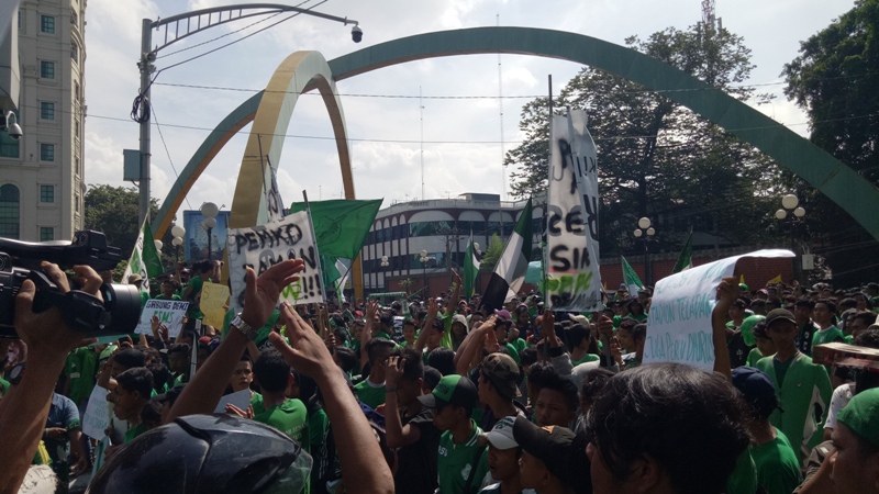 Tiga Basis Suporter Fanatik PSMS Medan Turun ke Jalan, Desak Pemko Medan Bertindak Cepat