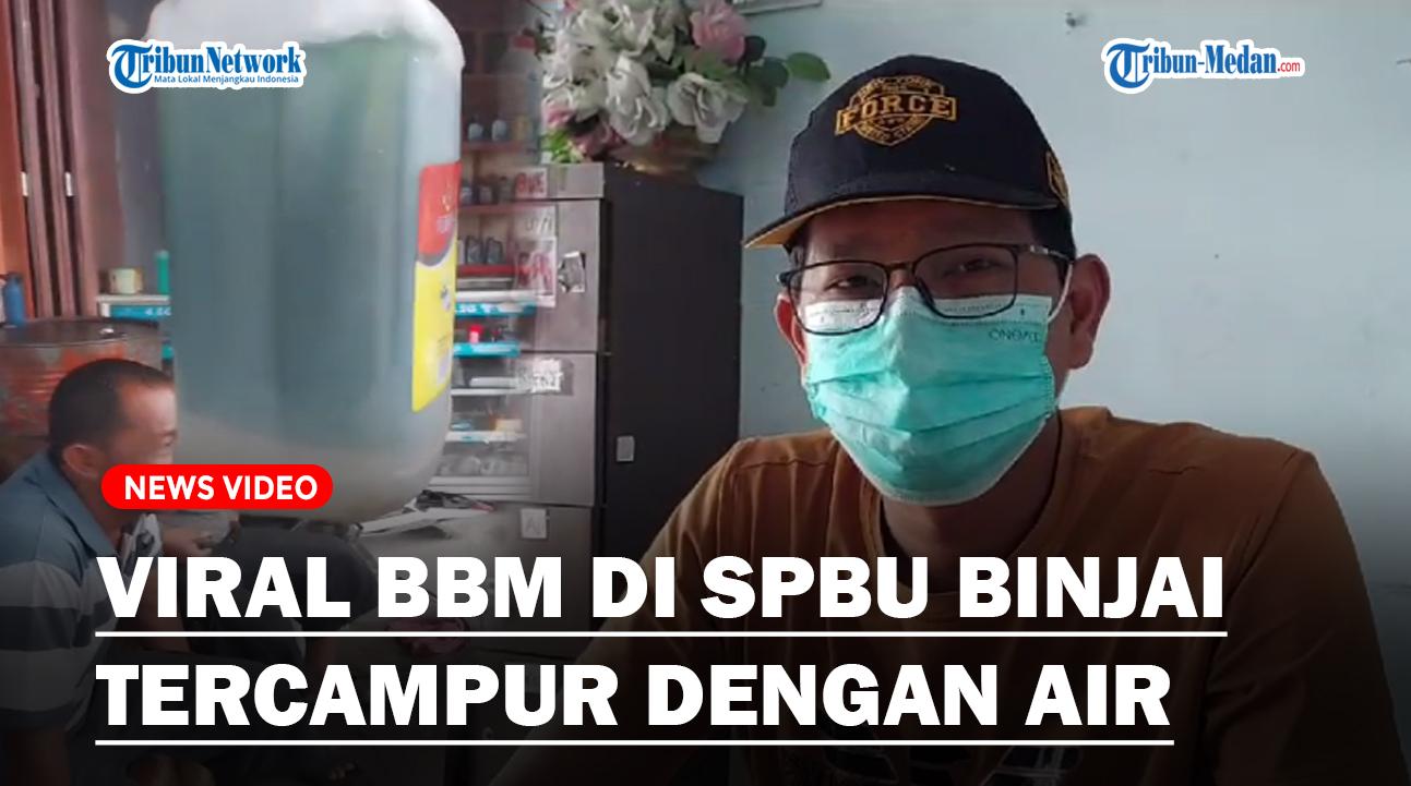 Viral BBM Disalahsatu SPBU di Kota Binjai Tercampur Dengan Air, Manager Akui Ada Kelalaian