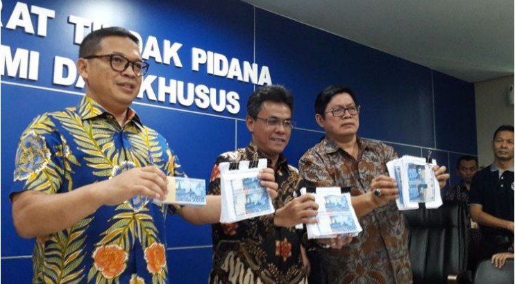 Setelah Bebas Residivis Ini Cetak Uang Palsu Rp 50.000 untuk Angpau Lebaran