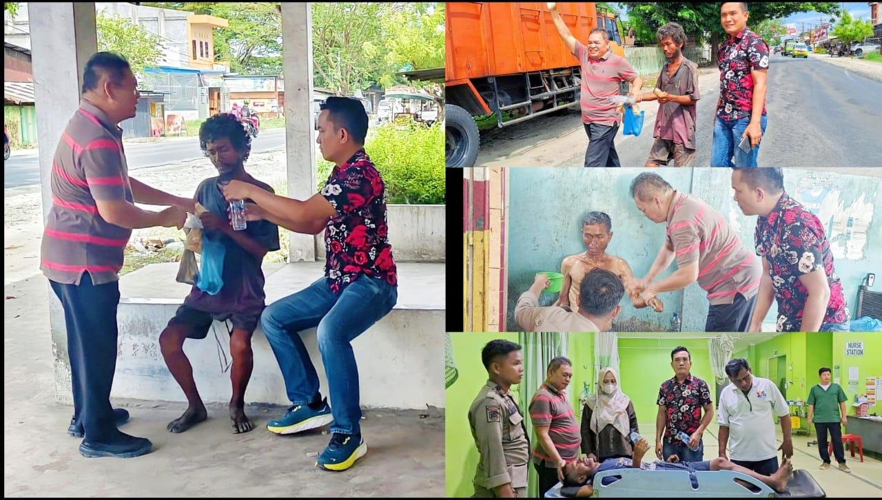 Peduli ODGJ, Polres Sergai dan Dinsos Turun ke Jalan