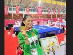 Aprilia Eka Putri Raih Emas di Tashkent Open International Kickboxing