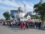 Ratusan UMKM Ramaikan Car Free Day Medan, Warga Nikmati Minggu Pagi Sehat