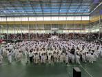 1.400 Taekwondoin Mengikuti UKT Pengkot TI Medan