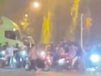 Geng Motor di Deli Serdang Beraksi, Tak Sungkan Pamerkan Sajam di Dekat Polsek Tanjung Morawa