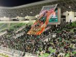 Pertandingan PSMS Medan Lawan Sumsel United, SMeCK Hooligan Tak Kendurkan Dukungan