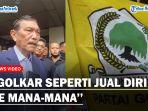 Luhut Kritik Pedas Kondisi Golkar : Partai Nomor Dua, Seperti Jual Diri ke Mana-mana