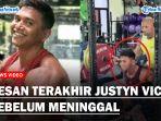 Pesan Terakhir Justyn Vicky Sebelum Meninggal, Sempat Telepon sang Ibunda Minta Didoakan