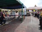 Antisipasi Kericuhan, Polres Dairi Gelar Simulasi Pengamanan di TPS