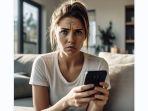 Potret-ilustrasi-wanita-kesal-saat-melihat-handphone_ilustrasi-wanita-lihat-handphone.jpg