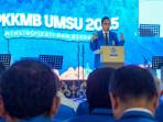 Hadiri PKKMB UMSU, Rico Waas Sebut Kuliah Bukan Sekadar Kejar Ijazah