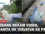 Sedang-Rekam-Video-Seorang-Wanita-Malah-Terjatuh-ke-Parit-Yang-Cukup-Dalam.jpg