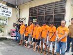 Tampang-kesembilan-bandit-jalanan-yang-ditangkap-personel.jpg