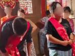 Viral Pengantin Wanita Ganti Gaun dengan Kaus Oblong, Protes Permintaan Mahar Tak Dikabulkan